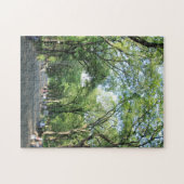 Central Park: Poet's Walk im Sommer Puzzle (Horizontal)