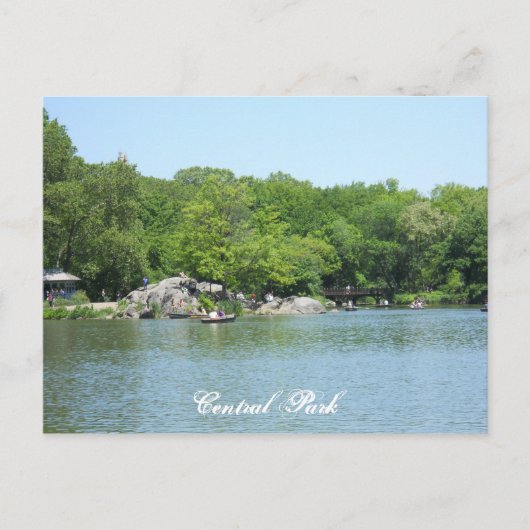 Central Park Postcard New York City Postkarte (Vorderseite)