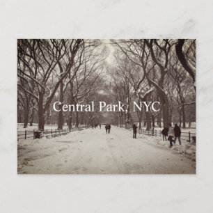 Central Park Postkarte