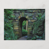 Central Park: Ramble Stone Arch Postkarte (Vorderseite)