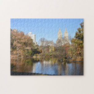 Central Park Reflection New York City Landschaft Puzzle
