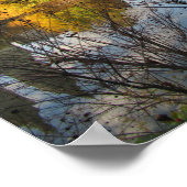 Central Park Reflektionen im Herbst New York City Poster (Ecke)