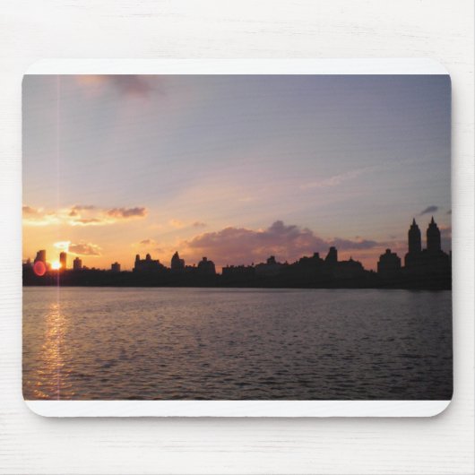 Central Park-Reservoir, NYC Mousepad (Vorne)