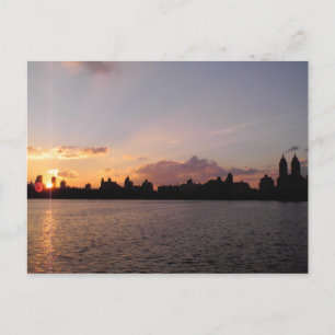 Central Park Reservoir, NYC Postkarte