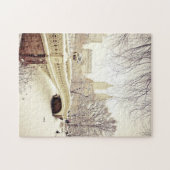 Central Park-Schnee - Winter New York Puzzle (Horizontal)