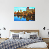 Central Park Skyline im Herbst Leinwanddruck (Insitu (Schlafzimmer))