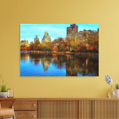 Central Park Skyline im Herbst Leinwanddruck (Insitu (Wohnzimmer))