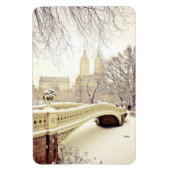 Central Park Snow - Winter New York Magnet (Vertikal)