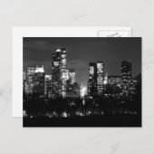 Central Park South Postkarte (Vorne/Hinten)