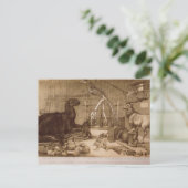 Central Park Studio Benjamin Waterhouse Hawkins Postkarte (Stehend Vorderseite)