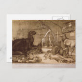 Central Park Studio Benjamin Waterhouse Hawkins Postkarte (Vorne/Hinten)