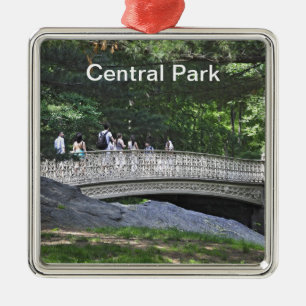 Central Park SüdPinebank Bogen-Brücke Ornament Aus Metall
