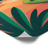 Central Park Vektorgrafik Poster (Ecke)