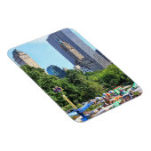 Central Park Vergnügungspark, Skycraper Hintergrun Magnet (Rechte Seite)