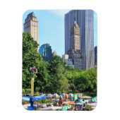 Central Park Vergnügungspark, Skycraper Hintergrun Magnet (Vertikal)