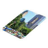 Central Park Vergnügungspark, Skycraper Hintergrun Magnet (Linke Seite)