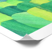 Central Park vom Dach des Met Poster (Ecke)