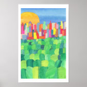 Central Park vom Dach des Met Poster (Vorne)