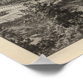 Central Park von Main St Bridge, Marion, Kansas Poster (Ecke)