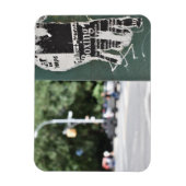 Central Park West NYC Boxing Flyer Fotografie Magnet (Vertikal)