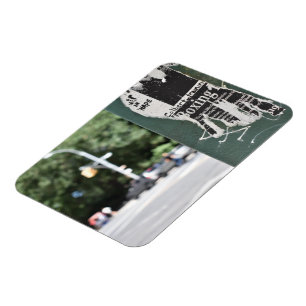 Central Park West NYC Boxing Flyer Fotografie Magnet