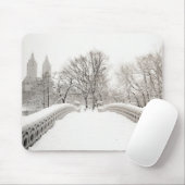 Central Park-Winter Romance - Bogen-Brücke Mousepad (Mit Mouse)