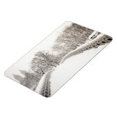 Central Park Winter Romance - Bow Bridge Magnet (Linke Seite)