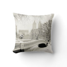 Central Park-Winter - Schnee auf Bogen-Brücke