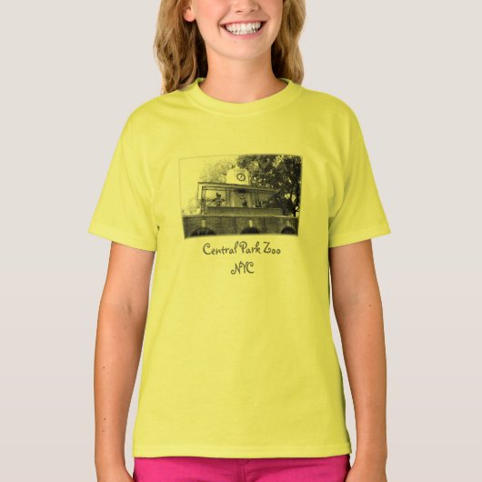 Central Park Zoo Kids' T - Shirt (Vorderseite)