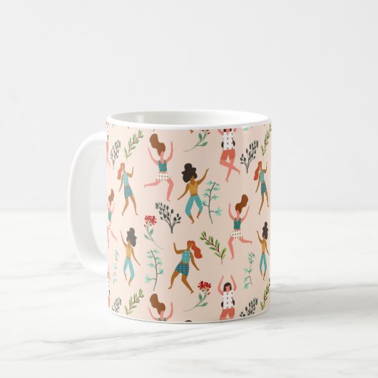 Central Park Zumba Kaffeetasse (Vorderseite Links)