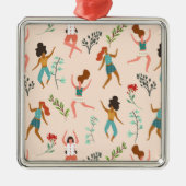 Central Park Zumba Ornament Aus Metall (Vorne)