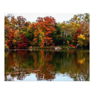 Central- Parkherbst-Fall-LandschaftsFoto Fotodruck