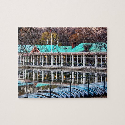 Central Parkrowboat-RestaurantBoathouse Puzzle (Horizontal)