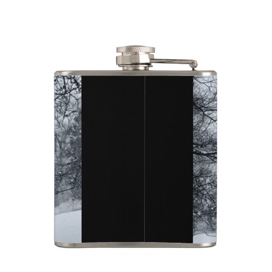 Central- Parkwinter-Schnee-LandschaftsFoto Flachmann (Rückseite)