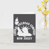 Central Railroad Of New Jersey _1 Karte (Gelbe Blume)