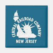 Central Railroad Of New Jersey _1  Magnet (Vorne)