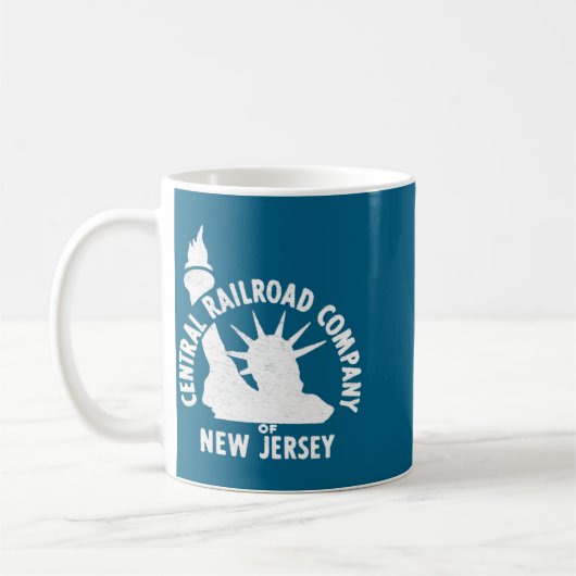 Central Railroad Of New Jersey  Kaffeetasse (Links)