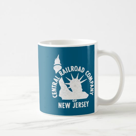 Central Railroad Of New Jersey Kaffeetasse (Rechts)