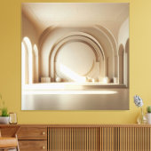 Central Sphere Composition Leinwanddruck (Insitu (Wohnzimmer))