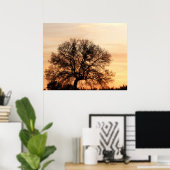 Central Texas Sunset Poster (Heimbüro)