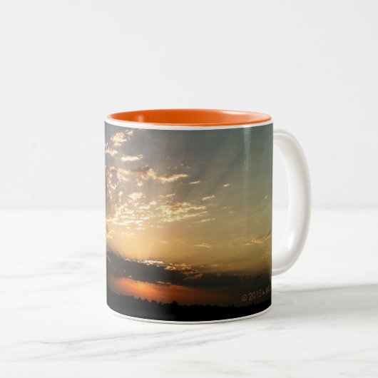 Central Valley Sunrise Tasse (VorderseiteRechts)