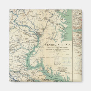 Central Virginia 18641865 Magnet