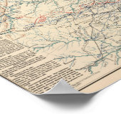 Central Virginia Dinwiddie CH Poster (Ecke)