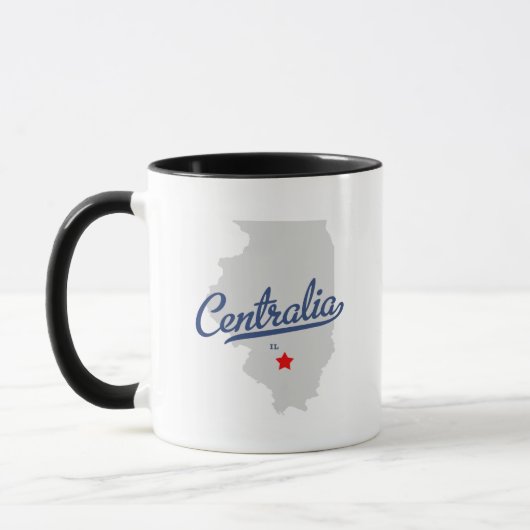 Centralia Illinois IL Shirt Tasse (Links)