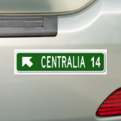 Centralia PA Autoaufkleber (Auf Auto)