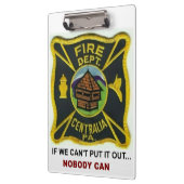 Centralia PA, FD Klemmbrett (Links)