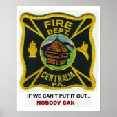 Centralia PA, FD Poster (Vorne)