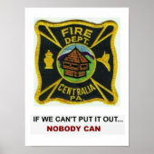 Centralia PA, FD Poster (Vorne)