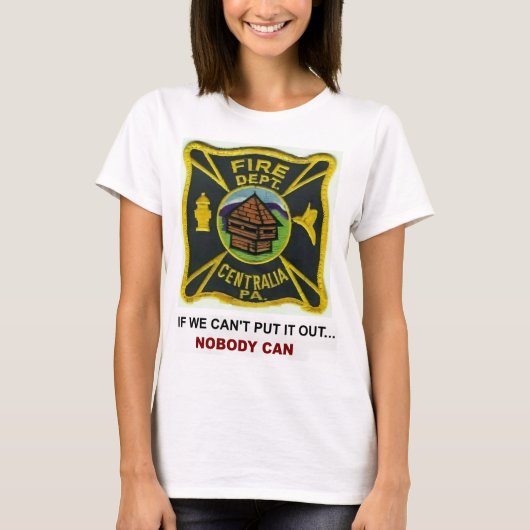 Centralia PA, FD T-Shirt (Vorderseite)