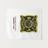 Centralia PA, FD Wandteppich (Vorderseite (Horizontal))